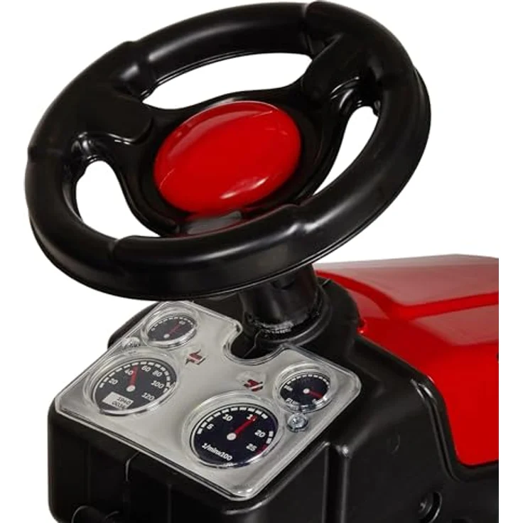Lemodo Trettraktor Kinder Traktor mit Kettenantrieb, Kinderfahrzeug ab 3 Jahre, Grün / Schwarz - Preisvergleich – Bild 5