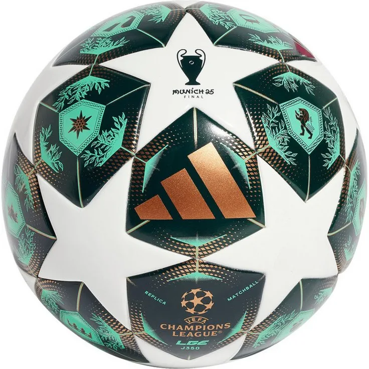 adidas Performance Fußball UCL Final Ball München 2025 League 350g Lightball, weiß-stabil