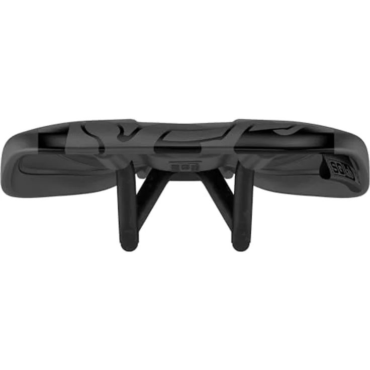 SQlab 612 Ergowave R Carbon Team Edition Fahrradsattel, Road & MTB Race, leicht ab 125 g, Taillierung, erhöhtes Heck (schwarz) – Bild 2
