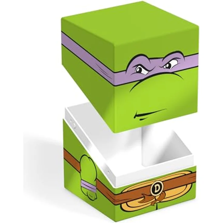 Ultimate Guard Squaroes - Squaroe Teenage Mutant Ninja Turtles™ 003 - Donatello, Sammelkartenbox für bis zu 100 double-sleeved Karten, 98,5 x 76 x 75 mm – Bild 5