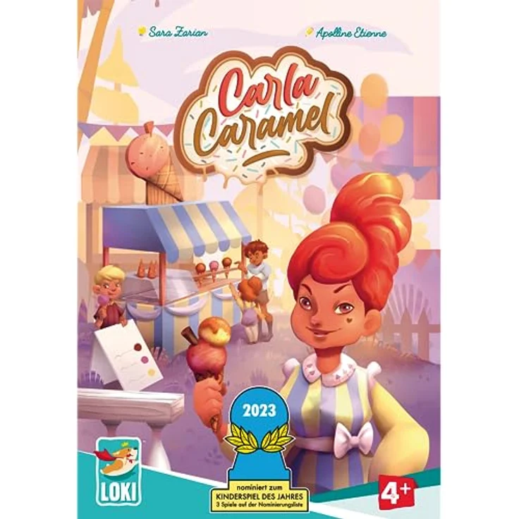 LOKI Carla Caramel Kinderspiel, Kooperatives Brettspiel für 1 bis 6 Spieler, Nominiert – Bild 2