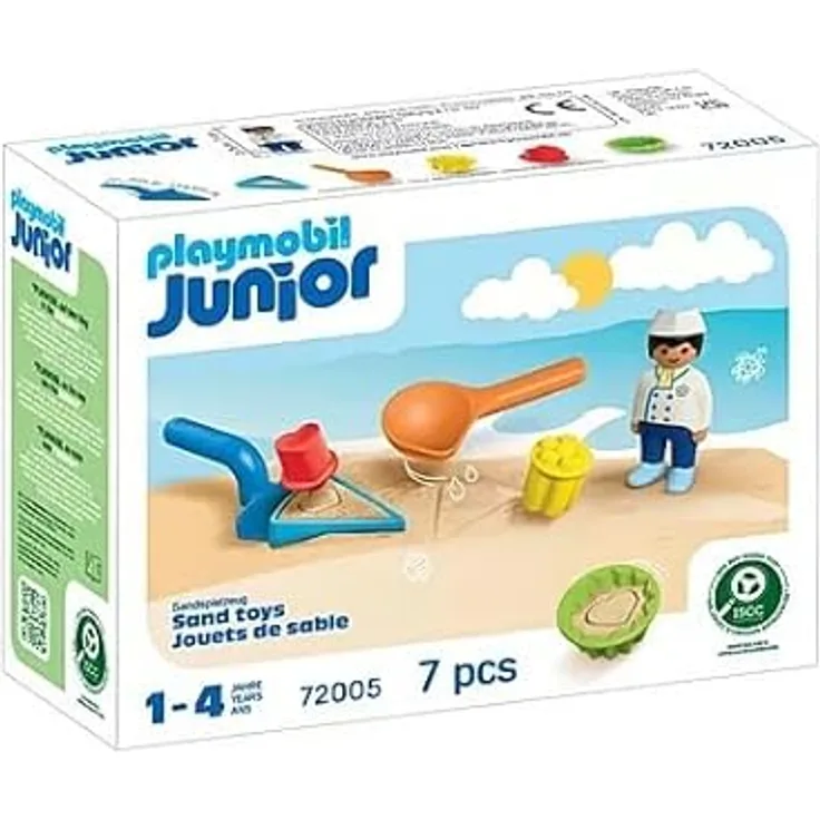 Playmobil® 72005 Sand-Bäckerei, Outdoor Spielset mit Sandkuhlschrank und Bäckerei-Funktionen