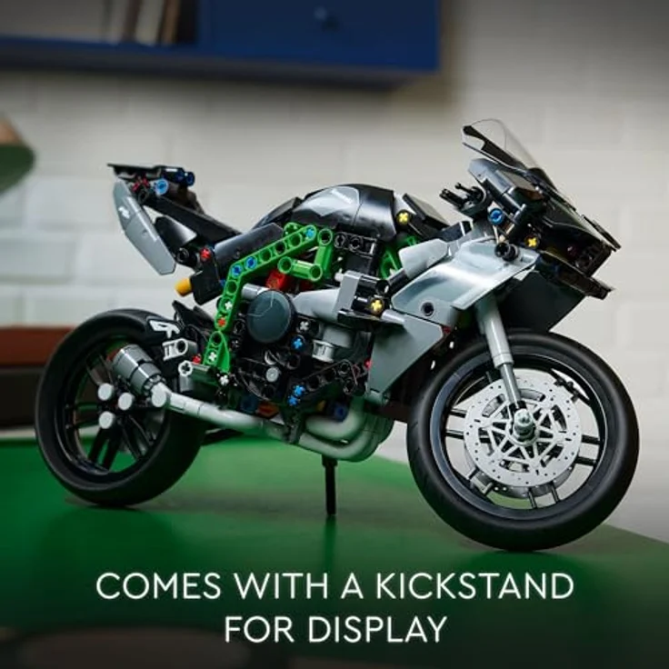 LEGO Technic 42170 Kawasaki Ninja H2R Motorrad-Spielzeug, Maßstabsgetreuer Modellbausatz für Kinder ab 10 Jahren, Ideal als Geschenk, Hochwertiges Sammlerstück – Bild 5
