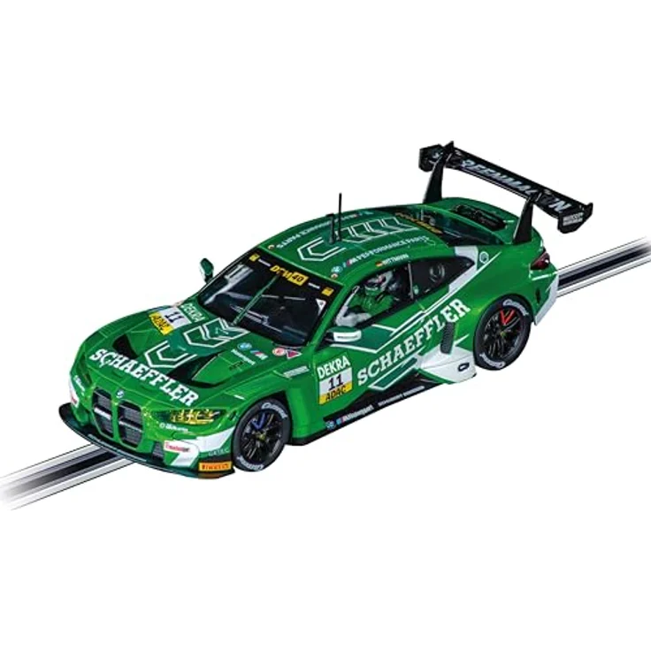 Carrera Digital 132 BMW M4 GT3, Schubert Motorsport Nr. 11, DTM 2024, Modell 32077, detailgetreue Nachbildung in Grün, kompatibel mit Carrera Digital System – Bild 3