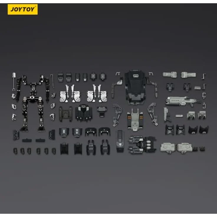 JOYTOY Dark Source Actionfigur APOC Series ThorFire Strike Mech, 17 cm, hochdetailliert und beweglich, mit austauschbaren Händen und Waffenzubehör – Bild 3