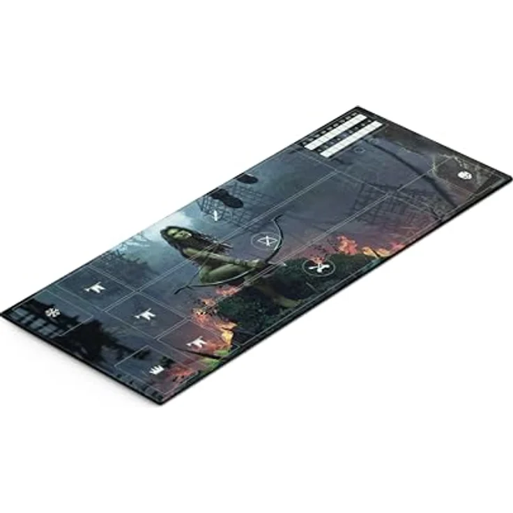 No Loading Games Gwent Neoprene Mat Scoia'tael, rutschfeste Spielmatte mit kartenschonendem Design, Maße: 290 x 730mm – Bild 2