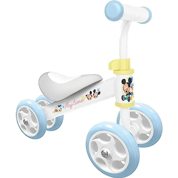 STAMP BB183250 Disney Four Wheels Baby Walker, White