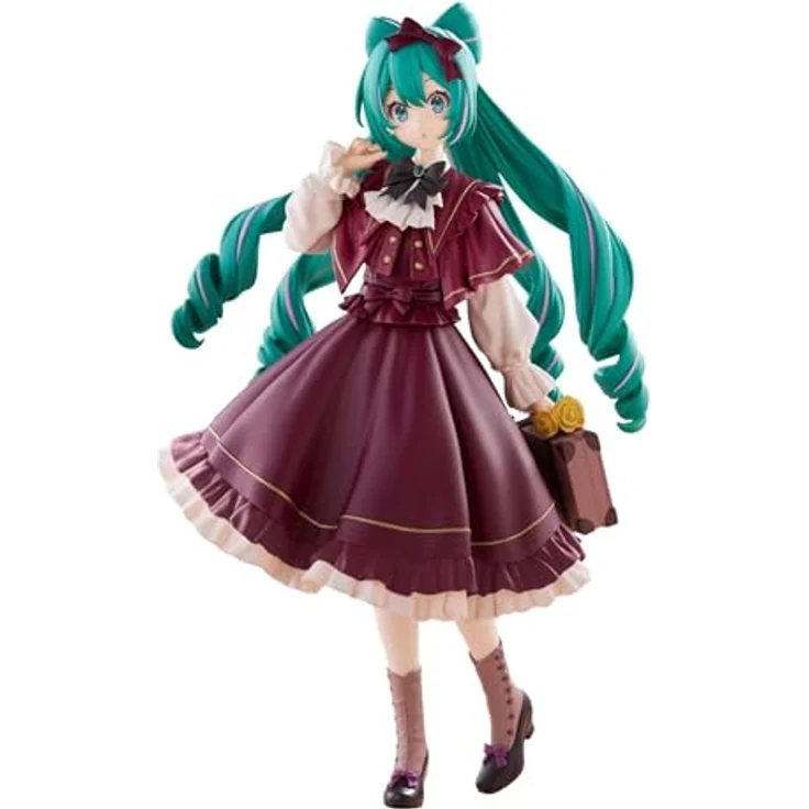 Universal Textiles Hatsune Miku Trio-Try-iT PVC-Statue, 19 cm, nostalgisches Retro-Outfit, exklusiv in Europa – Bild 1
