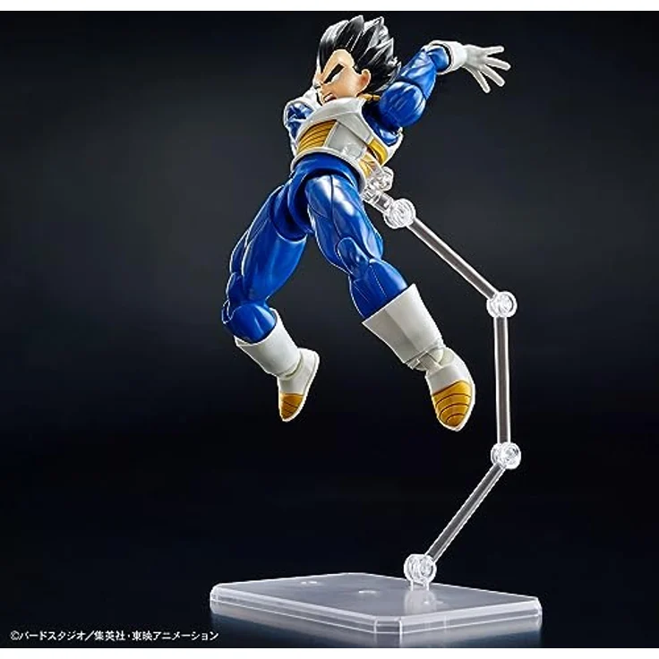 Bandai Dragon Ball Figure-rise Standard Vegeta, Modellbausatz mit Muscle Build System PLUS, austauschbaren Gesichtsausdrücken und Händen – Bild 17