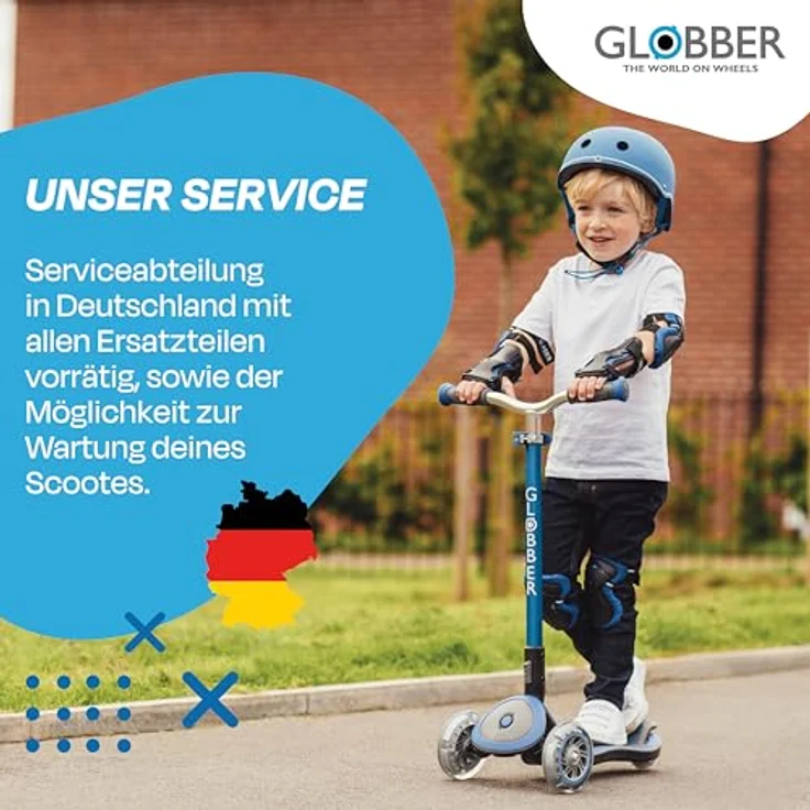 Globber Elite lights Kinder Stunt Scooter Beide Geschlechter Asphalt 50 kg 3 Rad/Räder – Bild 8