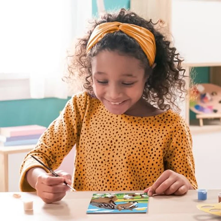 Ravensburger Malen nach Zahlen CreArt, Pferd und Kätzchen, Malset mit 10 Acrylfarben, Made in Europe – Bild 2