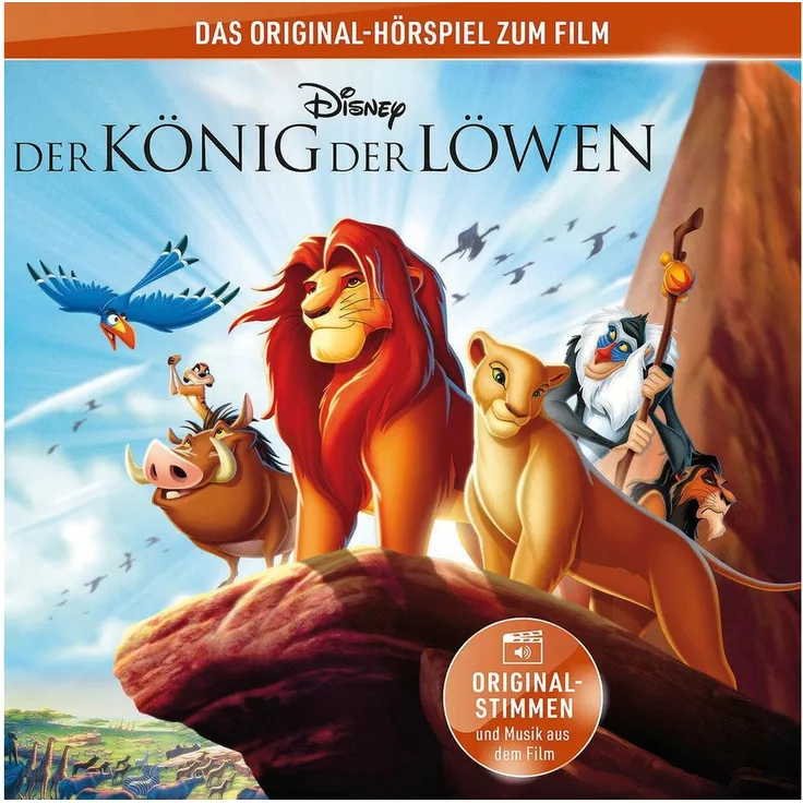 Universal Music GmbH Hörspiel Der König der Löwen, 48 min Spieldauer, ab 4 Jahre