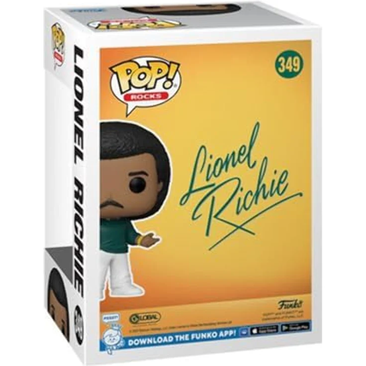 Funko POP! Rocks: Lionel Richie Vinyl-Sammelfigur - Premium Vinyl Material - Ideales Geschenk für Fans - Sammlergröße 9,5 cm - Offizielle Handelswaren - Music Fans - Modellfigur für Display – Bild 3