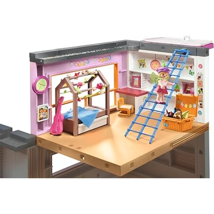 Playmobil® Kinderzimmer (71610), myLife Konstruktions-Spielset, (97 St), Made in Europe – Bild 6