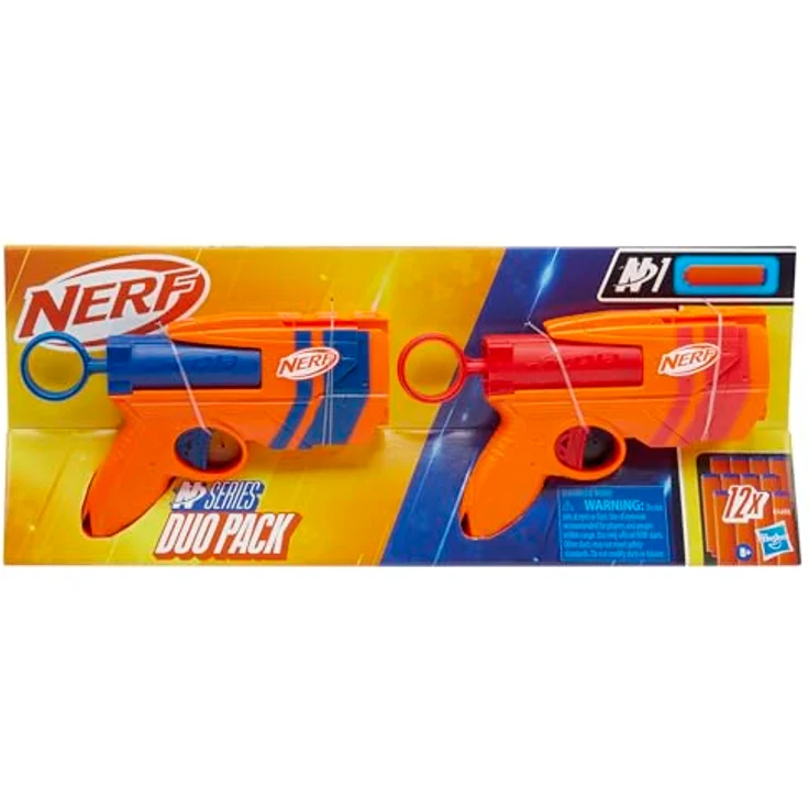 NERF N Series Duo Pack Dart-Blaster, 2 Blaster mit 12 N1 Darts, große Reichweite und Präzision, Outdoorspielzeug für Kinder ab 8 Jahren – Bild 3