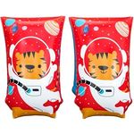Bestway Schwimmflügel Astro Tiger™, Schwimmhilfen für Kinder 5-12 Jahre, futuristisches Tiger-Design, bequemes Tragen