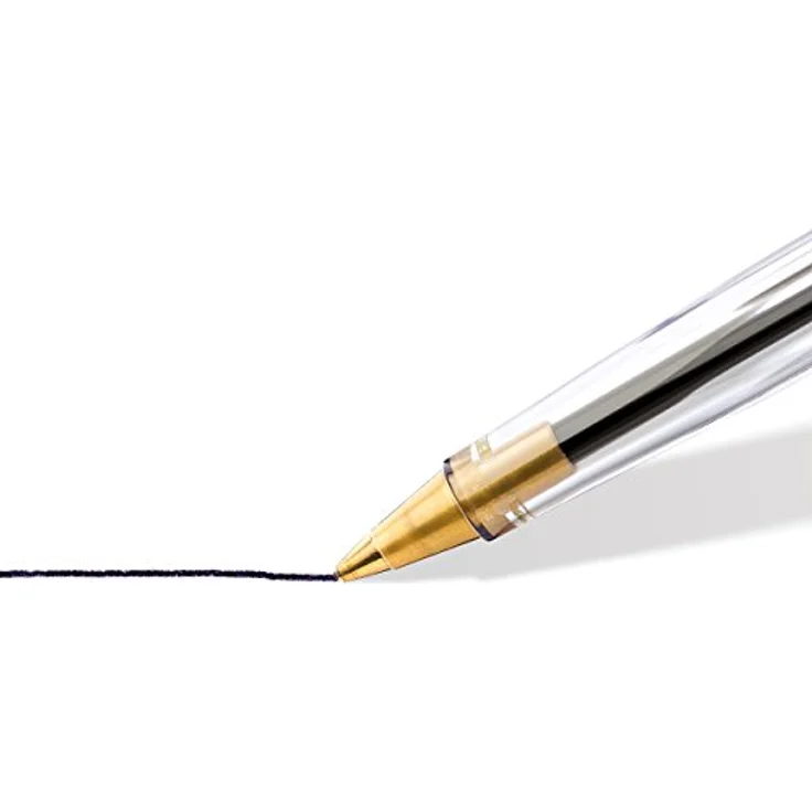Staedtler Einwegkugelschreiber Stick 430, 0,35mm, schwarz, dokumentenecht, Kappenmodell, druckausgleichend für Flugreisen – Bild 3