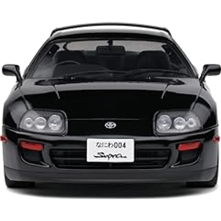 Solido 1:18 Toyota Supra MK4 (A80), detailgetreues Die-cast Modellauto, schwarz – Bild 2