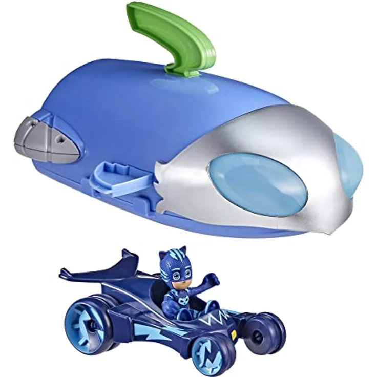 PJ Masks 2-in-1-Hauptquartier Spielset, Hauptquartier und Rakete, Spielzeug mit Action-Figur für Kinder ab 3 Jahren – Bild 5