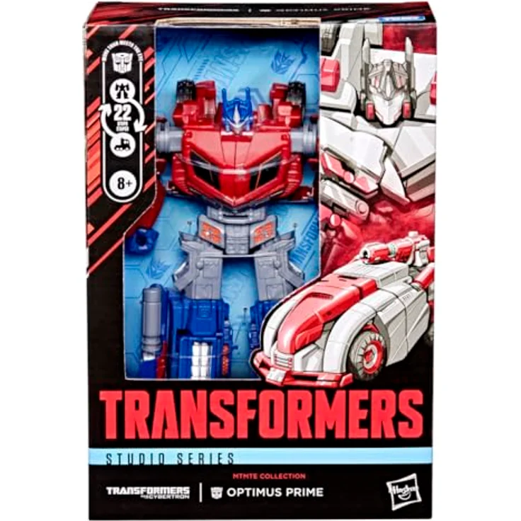 Hasbro Transformers War of Cybertron MTMTE Collection, Optimus Prime Actionfigur 16,5 cm mit beweglichen Gelenken und detailliertem Design – Bild 4