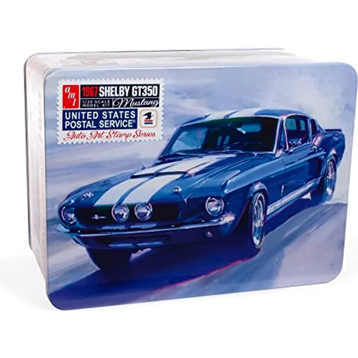 AMT 1/25 1967er Shelby GT350, Modellbausatz der USPS Serie, maßstabsgetreu