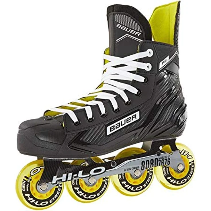 Bauer INLINEHOCKEY Skate RS - Youth, Größe:13Y = 31, Rollschuhe in Schwarz von Bauer – Bild 1