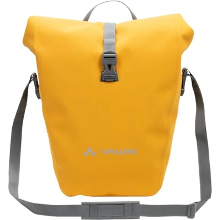 Vaude Velotasche, Gepäckträgertasche (48 l) aus PVC-freiem Planenmaterial, wasserdicht, QMR 2.0-System, Paar – Bild 4
