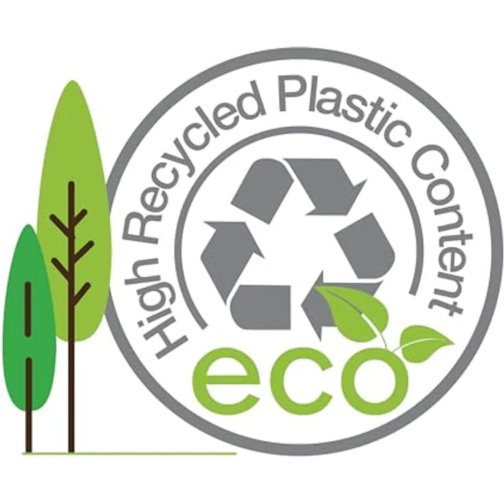Rapesco 1407 ECO P4400 4-fach-Kraftlocher, 150 Blatt Stanzkapazität, Soft Weiß – Bild 2