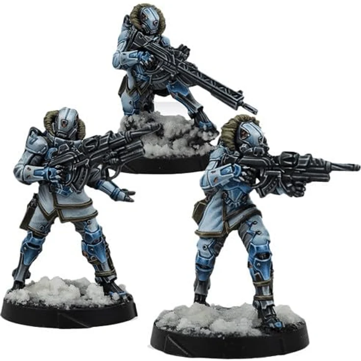 Infinity Karhu Special Team Box, Sammelfigur Arctic Assault Lead - PanOceanian Offensives, Infinity – Bild 2