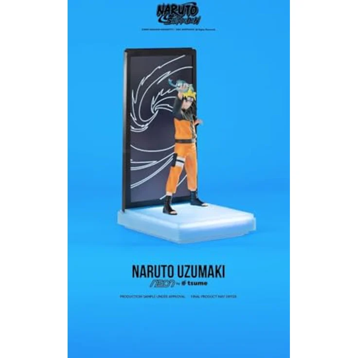 Tsume Naruto Neon Figur 1/9 Naruto Uzumaki, 25 cm, detailreiche Darstellung mit USB-C-Anschluss – Bild 2