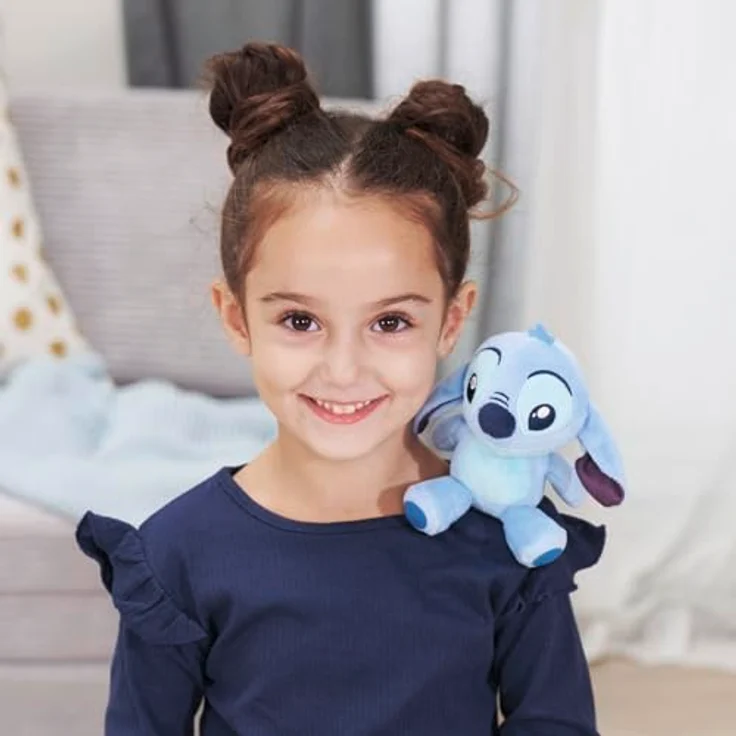 "SIMBA Plüschfigur Disney Lilo und Stitch Schulterplüsch, magnetisch, 12 cm, kuschelweich" – Bild 5