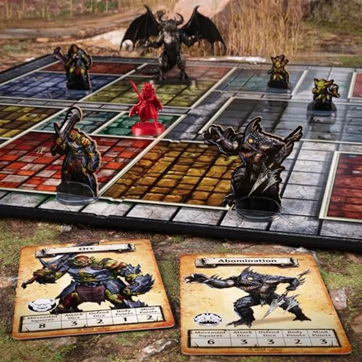 Avalon Hill HeroQuest First Light, Brettspiel mit 10 Missionen, spanische Version, kompatibel mit HeroQuest-Erweiterungen – Bild 2