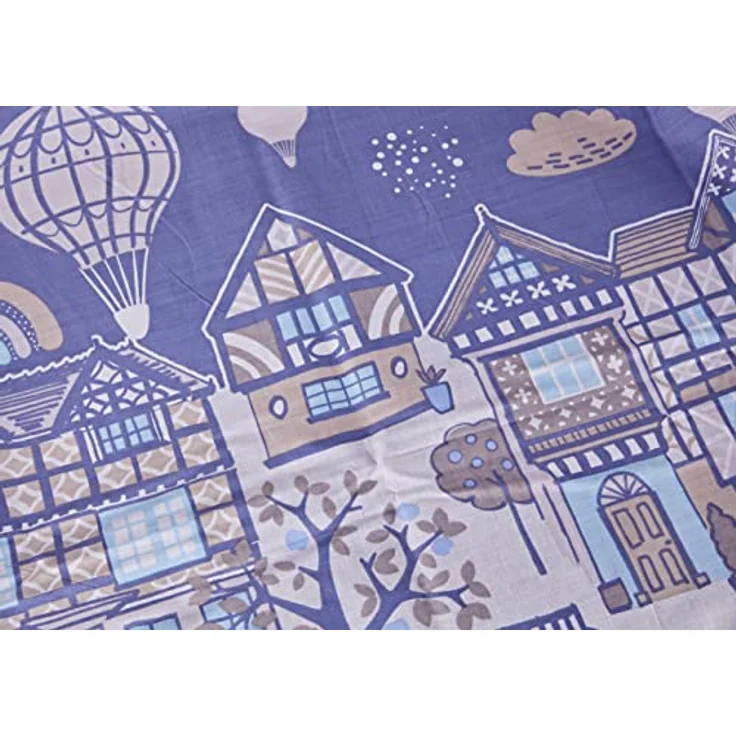 Pierre Cardin Bettbezug Globos (90), Kinderbettwäsche aus Polycotton, Blau – Bild 4
