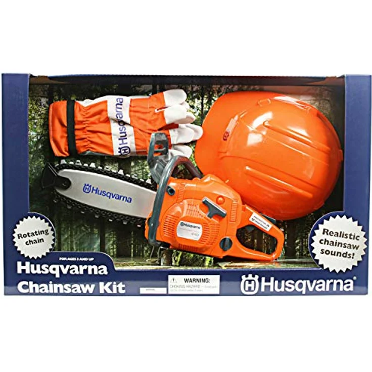 Husqvarna Spielzeugsägenset, orange - Preisvergleich – Bild 2