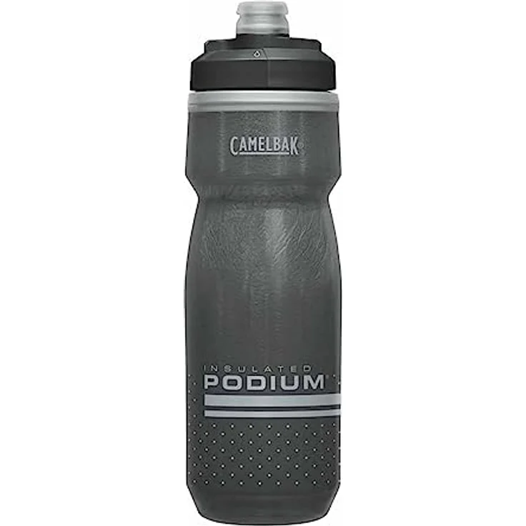 Camelbak Podium Chill Trinkflasche 620 ml - schwarz/silber. – Bild 2