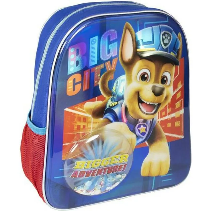 Artesanía Schulranzen The Paw Patrol, blauer Schulrucksack, 25 x 31 x 1 cm aus 80% Polyester