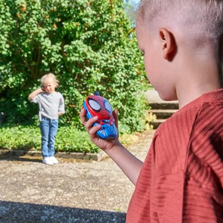 Vtech® Walkie Talkie Spidey und seine Super-Freunde, 2er Set im Spidey- und Miles Morales-Design mit Lautsprecher und Originalstimme – Bild 6