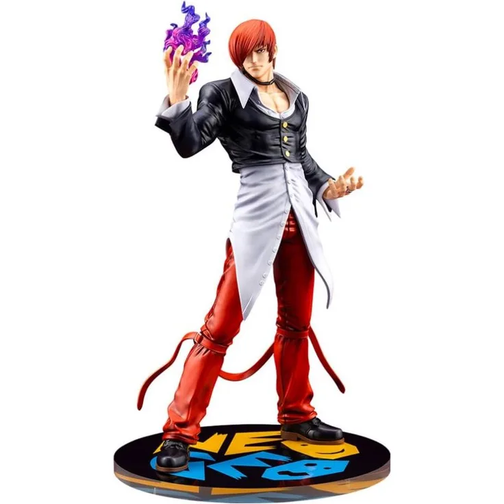 Kotobukiya The King of Fighters '98 PVC Statue 1/8 Iori Yagami, 25 cm mit detailreicher Base