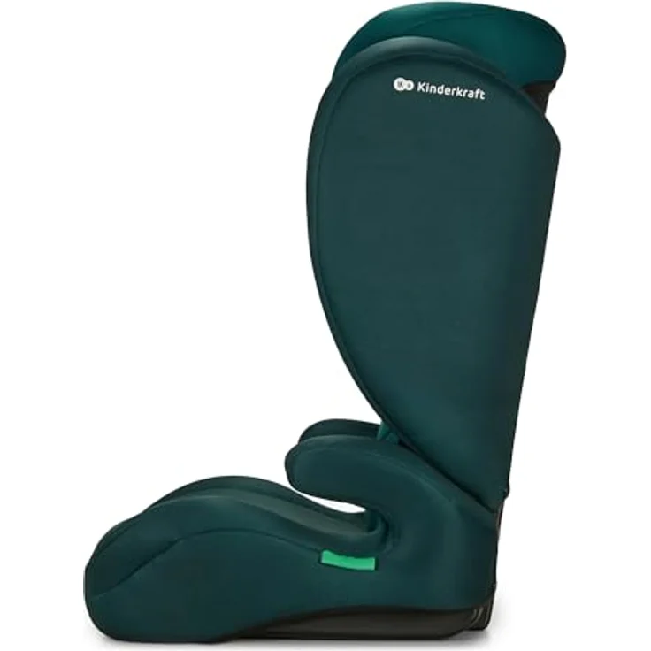 KinderKraft I-Spark, Kindersitz 2in1 mit Sicherheitsstandard ECE R129/i-Size, Höhenverstellbare Kopfstütze, Sitzerhöhung für 100-150 cm, Schwarz – Bild 6
