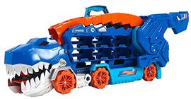 HOT WHEELS City - Ultimativer Transporter, T-Rex und Rennstrecke in Einem