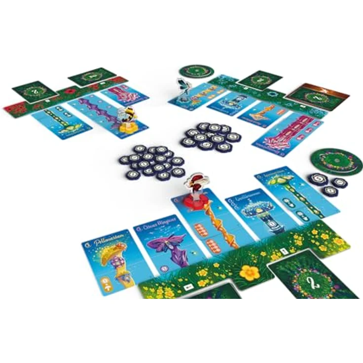 Repos Production FAI-DE01 Spiel, Bunt, Taktisches Familienspiel mit Feen und Pilzen – Bild 3