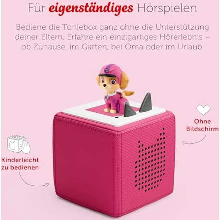 tonies Hörspielfigur Paw Patrol - Jungle Pups Skye, mit 4 spannenden Abenteuergeschichten, 45 Minuten Spielzeit – Bild 3