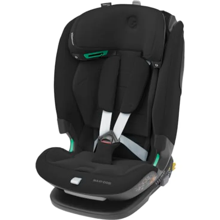 Maxi-Cosi Kindersitz Titan Pro2 i-Size mit G-Cell Seitenaufprallschutz, Isofix & Top Tether - Authentic Black