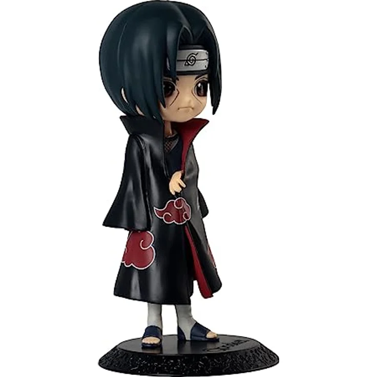 Banpresto Naruto Shippuden Q Posket Uchiha Itachi (A), hochwertige PVC-Statikfigur, 14cm, limitierte Auflage – Bild 4