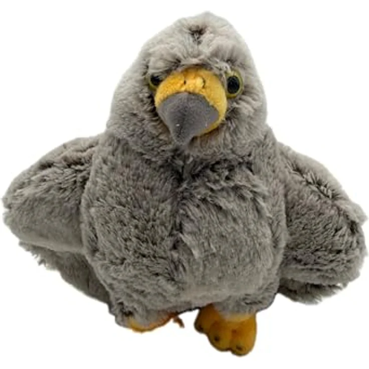 Cornelißen Kuscheltier Steinadler, Plüsch, 19 cm, mit Granulateinlage und waschbar bei 30 Grad – Bild 2