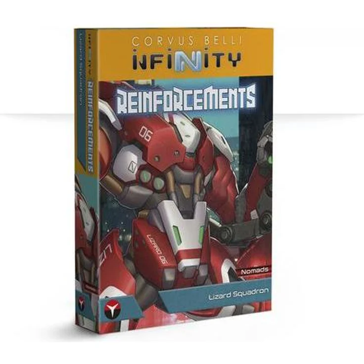 Infinity Reinf. Lizard Squadron, Sammelfigur mit optimierter T.A.G.-Technologie und experimenteller Hardware