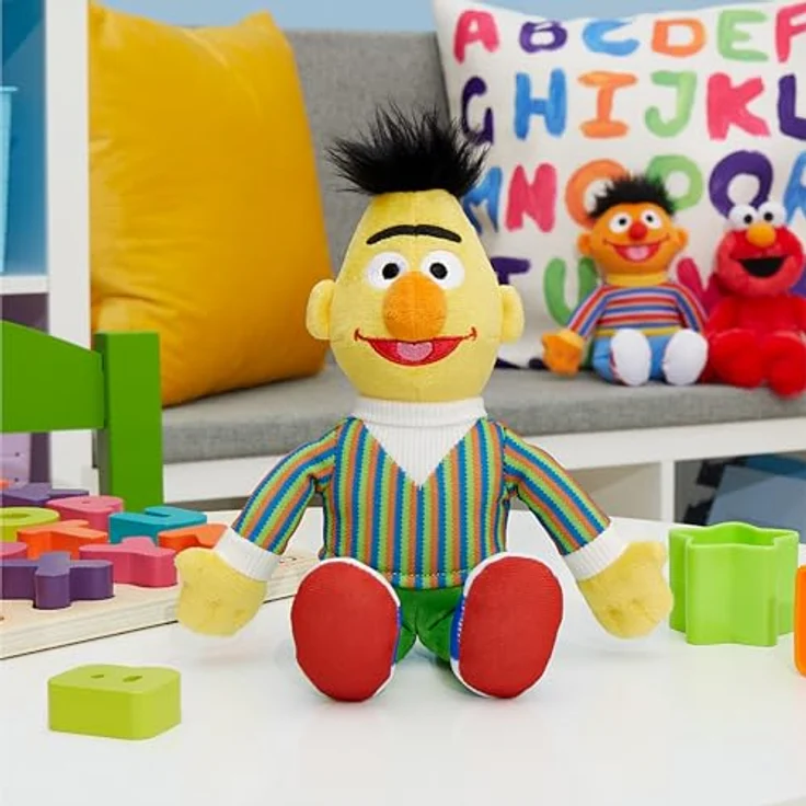 Sesamstraße - Plüschfigur Bert - ca. 21 cm – Bild 5