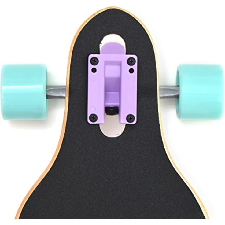 Apollo Longboard Tamana Komplettboard mit High Speed ABEC Kugellagern, Drop Through Freeride Skaten Cruiser Board – Bild 5
