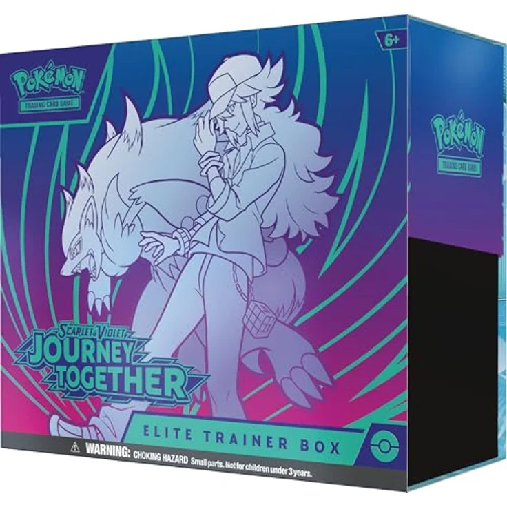 The Pokemon Company Pokemon Journey Together Elite Trainer Box SV9 EN, exklusive Pokemon-Karten, ideales Set für Spielerinnen und Sammlerinnen, Scarlet & Violet - Journey Together Erweiterung – Bild 3