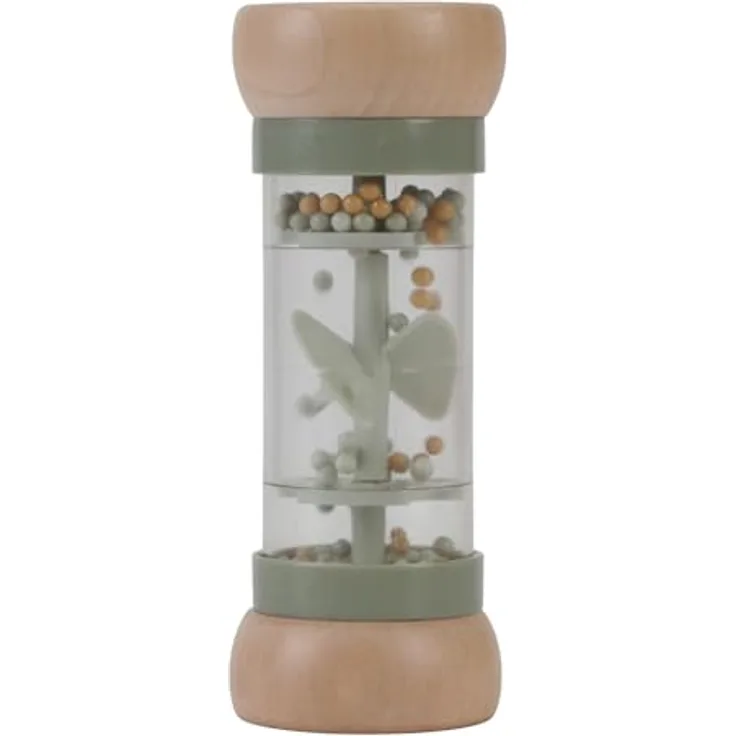 Little Dutch 7136 FSC Holz Regenrassel Greifling - Little Farm grün - Preisvergleich